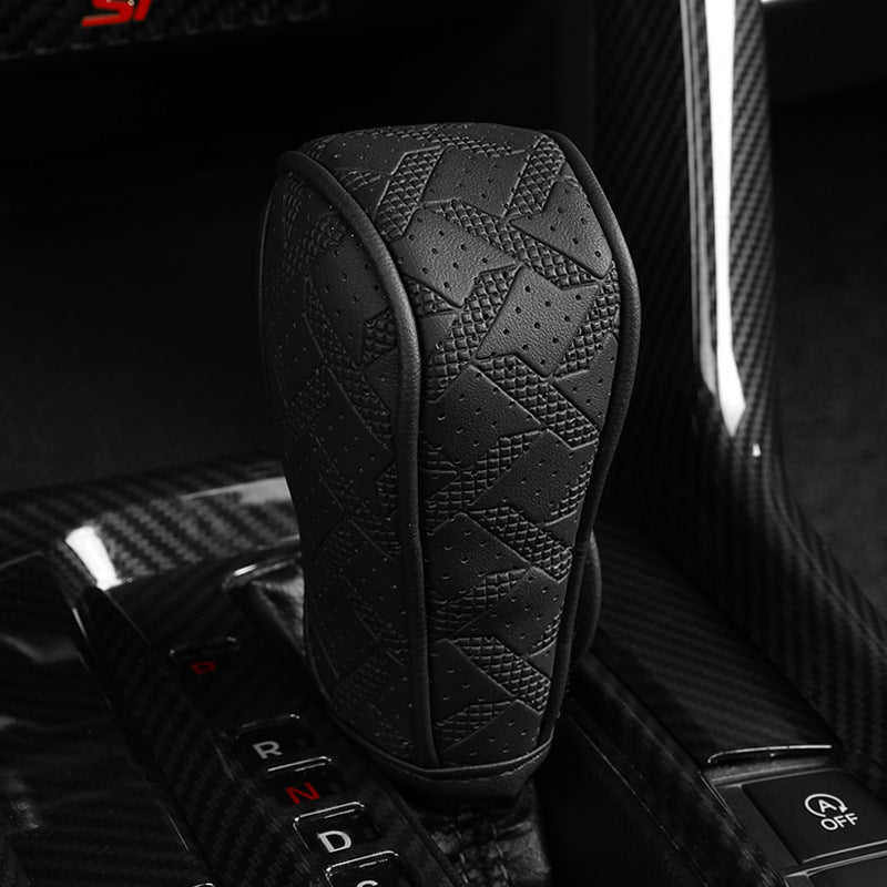 📢📢50% OFF !! ⏰Breathable Universal Car Gear Shift Knob Cover
