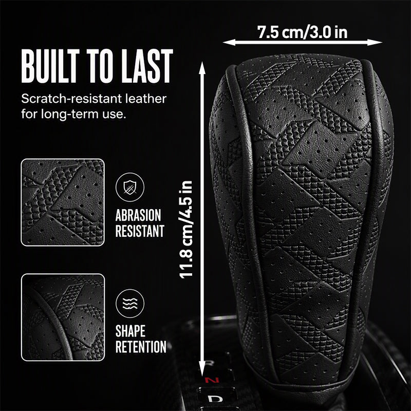 📢📢50% OFF !! ⏰Breathable Universal Car Gear Shift Knob Cover
