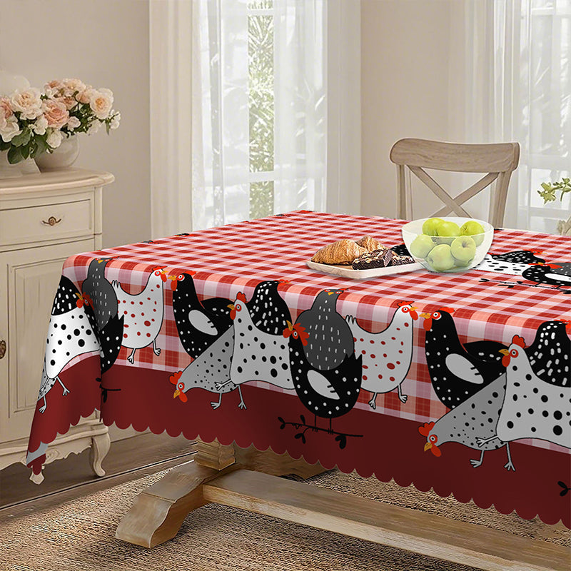 🎉 2026 Sale — Over 27,400 Sold!🐔 Farmhouse Rooster Tablecloth