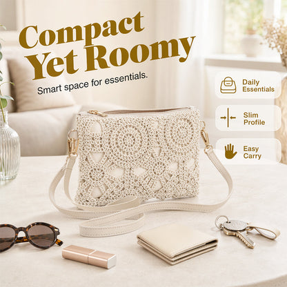 🎉 2026 Sale — Over 27,500 Sold!🌸 Versatile Floral Crossbody Bag
