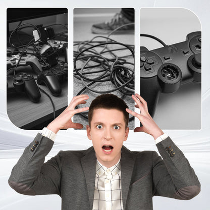 2.4G Wireless Gaming Controller for PC, Steam & PS3