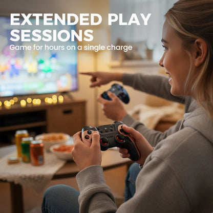 2.4G Wireless Gaming Controller for PC, Steam & PS3