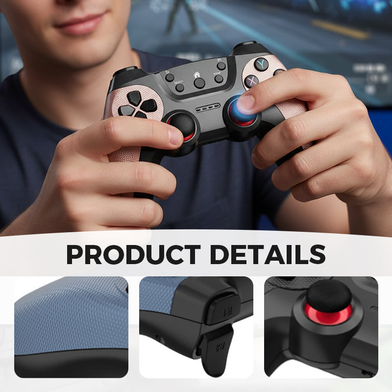 2.4G Wireless Gaming Controller for PC, Steam & PS3