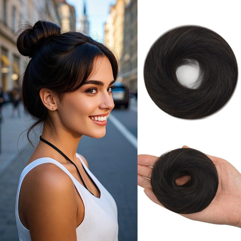 🏆 Last Day Special Price £6.99 ! 🔥✨ Create a Chic Messy Bun in Seconds 💖