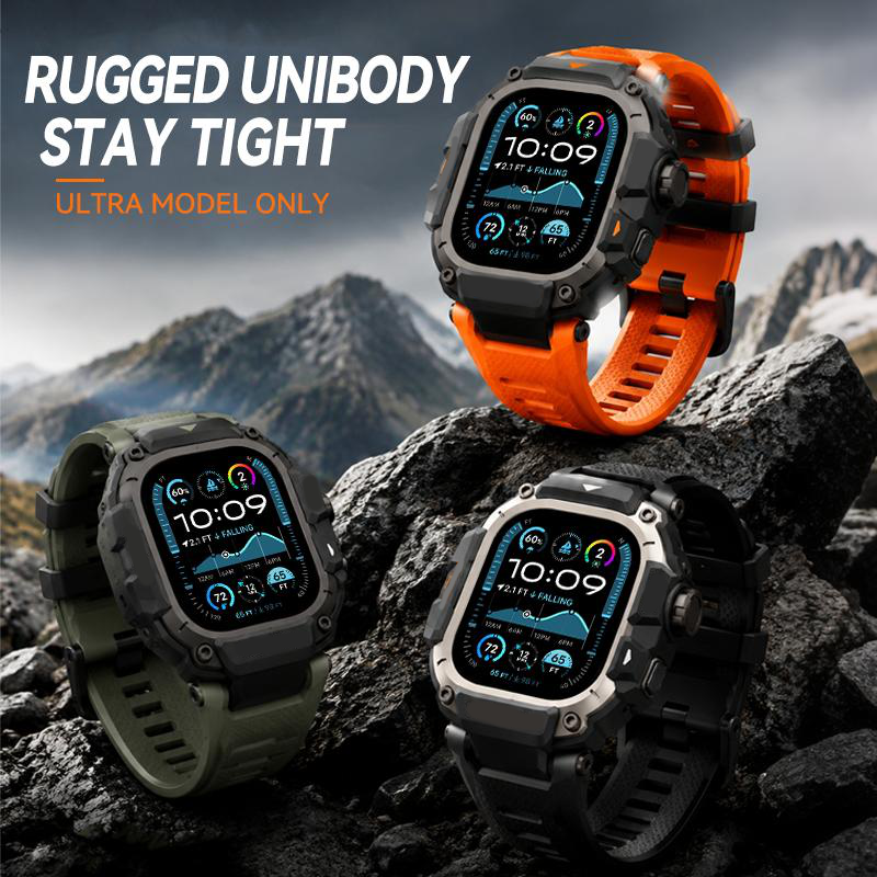 🎉 2026 Sale — Over 21,900 Sold!⌚ Rugged Protective Case with Strap for 49mm Smartwatch