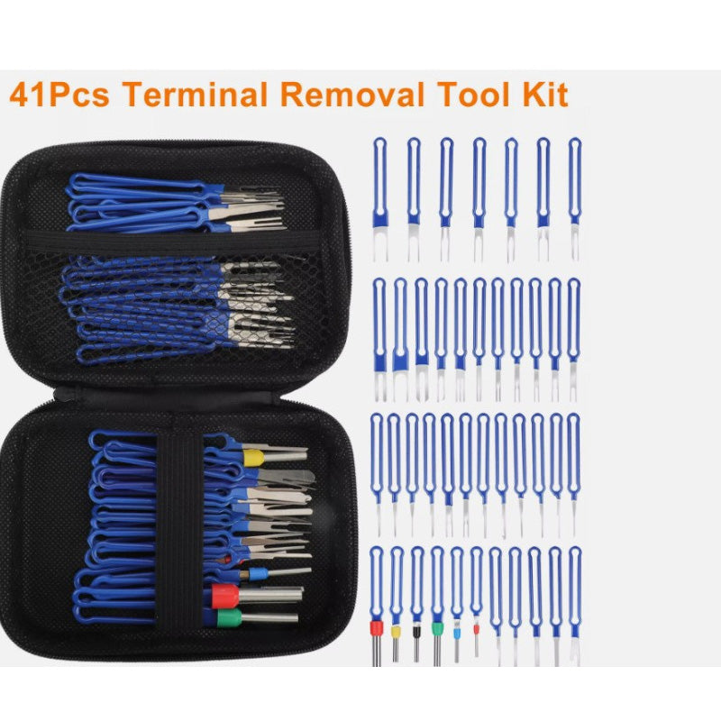 Stainless Steel Car Terminal Removal Tool Kit Wire Harness Extractor