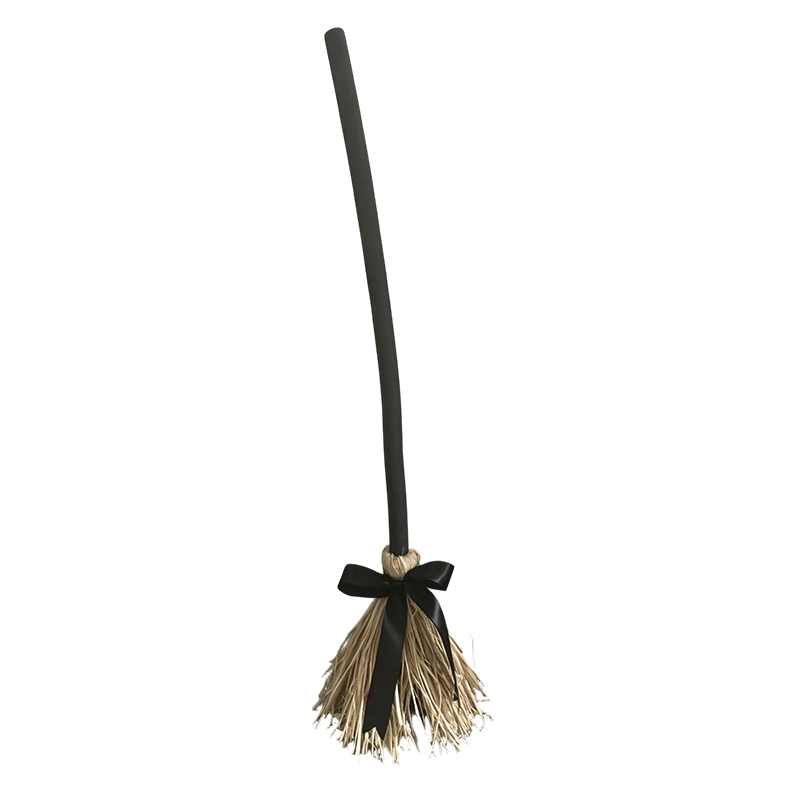 🧙 LIMITED-TIME 55% OFF! 🥳Animated Witch Broom Halloween Decoration with Lights and Sound
