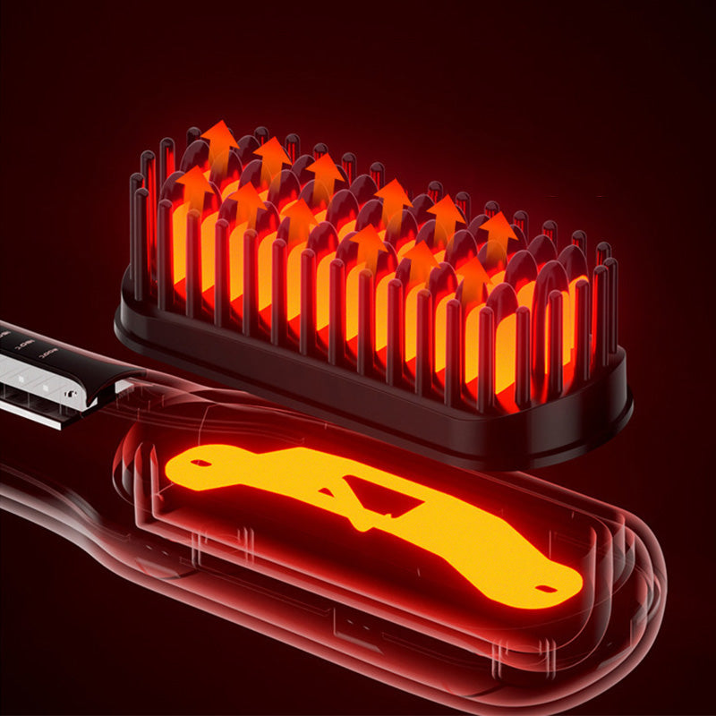 Negative Ion Hair Straightener Brush