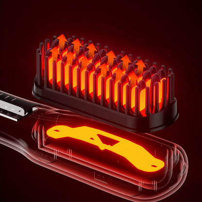 Negative Ion Hair Straightener Brush