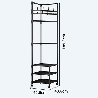 📢📢40% OFF !! ⏰🛏️ Stop Piling Clothes on Chairs – This Slim Rack Holds Coats, Bags & Folded Stuff Without Eating Up Floor Space 🏠✨