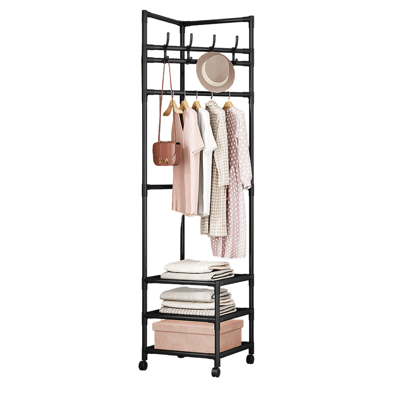 📢📢40% OFF !! ⏰🛏️ Stop Piling Clothes on Chairs – This Slim Rack Holds Coats, Bags & Folded Stuff Without Eating Up Floor Space 🏠✨