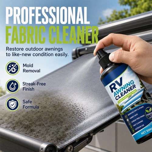 ✨Limited-time free cleaning cloths 🧹 🧴48% OFF! Outdoor Mildew Stain Cleaner – Spray on, wipes off mold instantly. Eco‑friendly, won‘t ruin waterproofing. Tent, awning, shower curtain – all like new! 🏕️💪