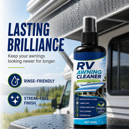 ✨Limited-time free cleaning cloths 🧹 🧴48% OFF! Outdoor Mildew Stain Cleaner – Spray on, wipes off mold instantly. Eco‑friendly, won‘t ruin waterproofing. Tent, awning, shower curtain – all like new! 🏕️💪