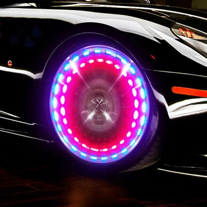 🚴 LIMITED-TIME 50% OFF! ⏰Turn Heads & Stay Safe – Weatherproof LED Tyre Lights with Long Battery Life
