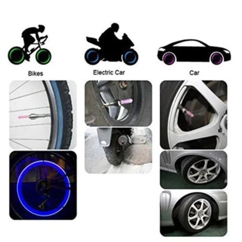 🚴 LIMITED-TIME 50% OFF! ⏰Turn Heads & Stay Safe – Weatherproof LED Tyre Lights with Long Battery Life