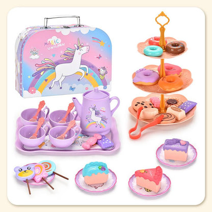 🦄 New Arrivals 40% OFF 🎁A Magical Tea Party for Little Ones – Kid-Safe Unicorn Teapot Set