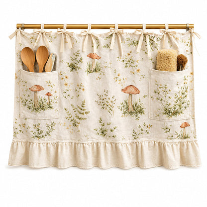 📢📢40% OFF !! ⏰ Oven Skirt Curtain with Pockets – Decorative, Storage‑friendly, Durable ✨