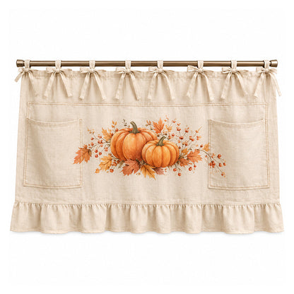 📢📢40% OFF !! ⏰ Oven Skirt Curtain with Pockets – Decorative, Storage‑friendly, Durable ✨