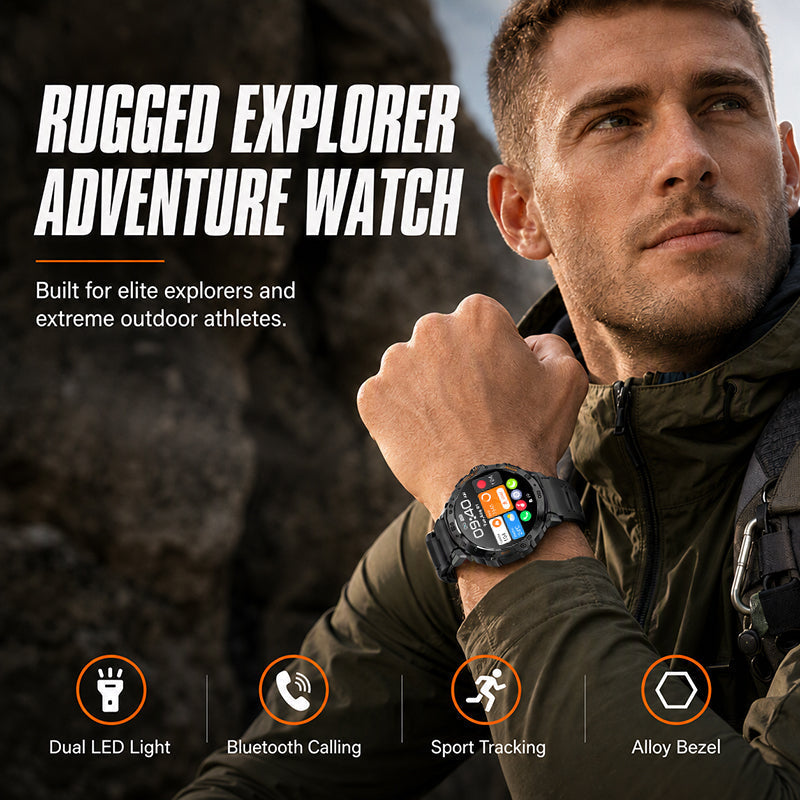 ⌚ LIMITED‑TIME 48% OFF! 💥 Multifunctional Outdoor Smartwatch for Sports and Fitness – Tough, Versatile, Comfort‑wearing ✨