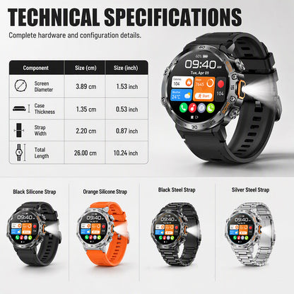 ⌚ LIMITED‑TIME 48% OFF! 💥 Multifunctional Outdoor Smartwatch for Sports and Fitness – Tough, Versatile, Comfort‑wearing ✨
