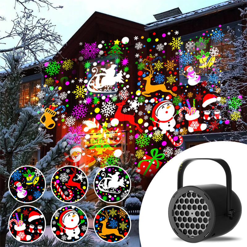 🥳2026 HOT SALE🥳 49% OFF!🎄16-Pattern USB Christmas Projector Light – High-definition projection, USB powered & adjustable angle. Transform any room into a festive wonderland – perfect for parties & cosy nights! 🎅🌟