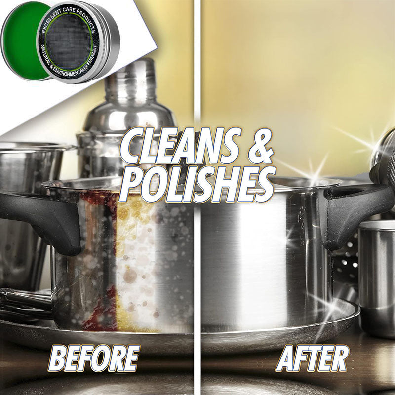 ✨ All-Purpose Metal Polish Paste – Revives Shine on Stainless Steel, Chrome, Brass & More