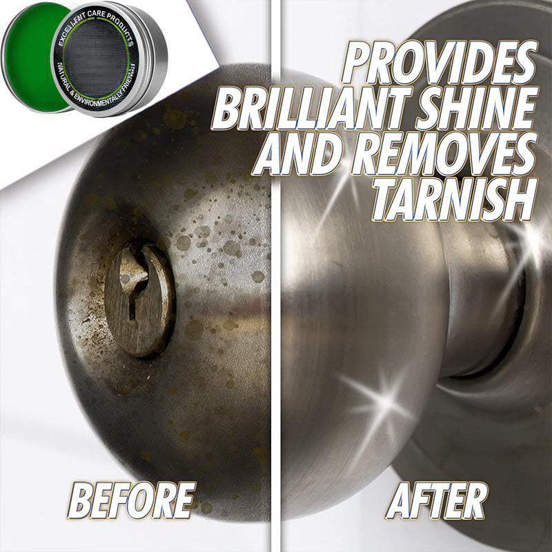 ✨ All-Purpose Metal Polish Paste – Revives Shine on Stainless Steel, Chrome, Brass & More
