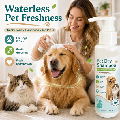 🥳2026 HOT SALE🥳💞50K+ Rinse-Free Pet Shampoo Mousse