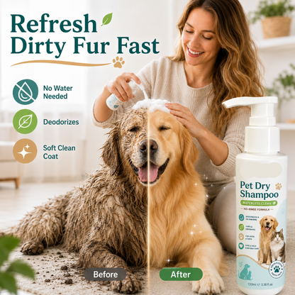 🥳2026 HOT SALE🥳💞50K+ Rinse-Free Pet Shampoo Mousse