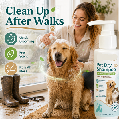 🥳2026 HOT SALE🥳💞50K+ Rinse-Free Pet Shampoo Mousse