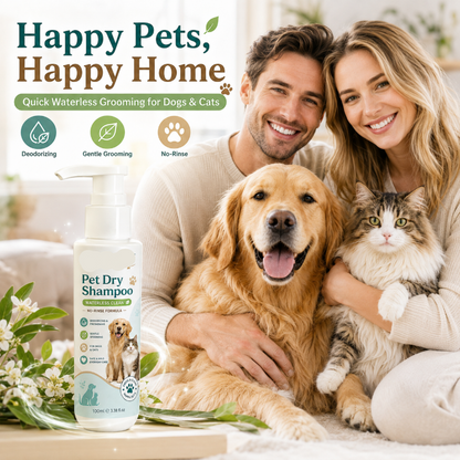 🥳2026 HOT SALE🥳💞50K+ Rinse-Free Pet Shampoo Mousse