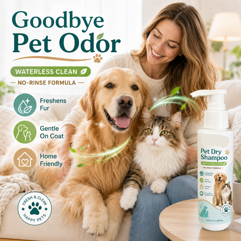 🥳2026 HOT SALE🥳💞50K+ Rinse-Free Pet Shampoo Mousse