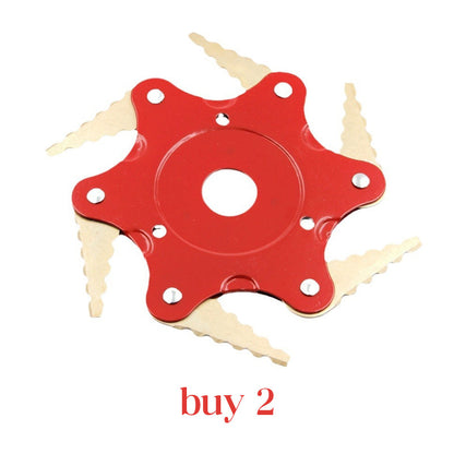 📢40% OFF !! ⏰2026 Sale 🖐️6-Blade Steel Trimmer Head
