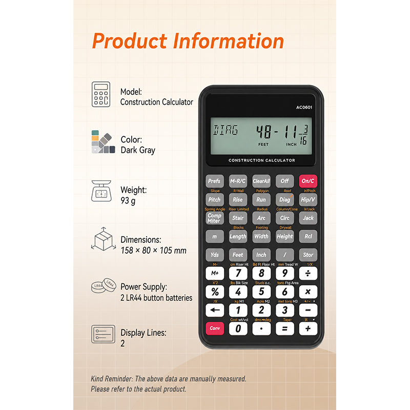 📢📢48% OFF !! ⏰Engineering Calculator with Writing Tablet