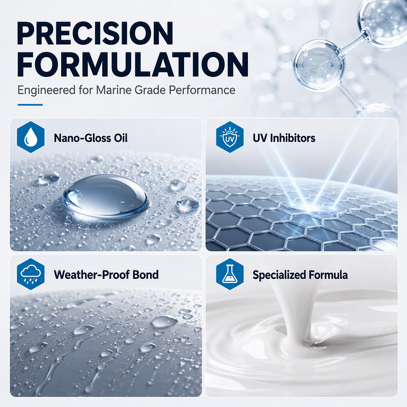 ✨ RV Fiberglass Gloss Oil Shine Restorer – UV‑Protective, Easy‑Apply, Long‑Lasting ✨