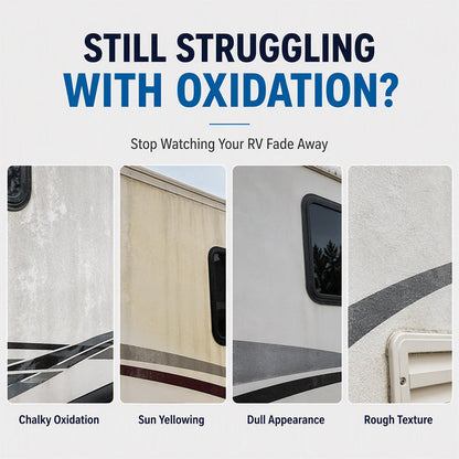 ✨ RV Fiberglass Gloss Oil Shine Restorer – UV‑Protective, Easy‑Apply, Long‑Lasting ✨