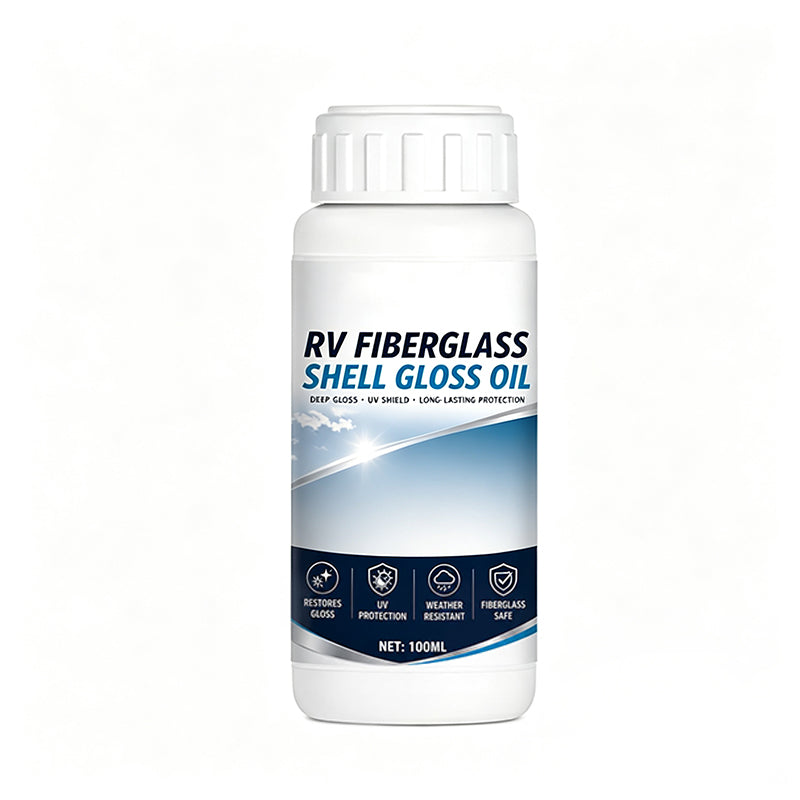 ✨ RV Fiberglass Gloss Oil Shine Restorer – UV‑Protective, Easy‑Apply, Long‑Lasting ✨