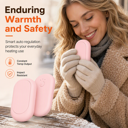 📢📢48% OFF !! ⏰Magnetic Split 2-in-1 Rechargeable Hand Warmer Mini Portable USB Electric Hand Warmer
