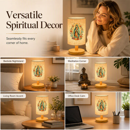 🕯️48% OFF NOW! ✨ Virgin Mary Wooden Table Lamp – Sacred Art, Soft Glow & Solid Wood – For Prayer, Meditation & Home Decor 🏠
