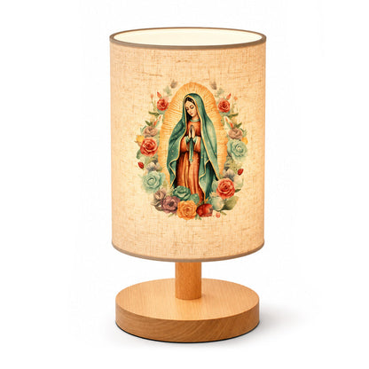 🕯️48% OFF NOW! ✨ Virgin Mary Wooden Table Lamp – Sacred Art, Soft Glow & Solid Wood – For Prayer, Meditation & Home Decor 🏠