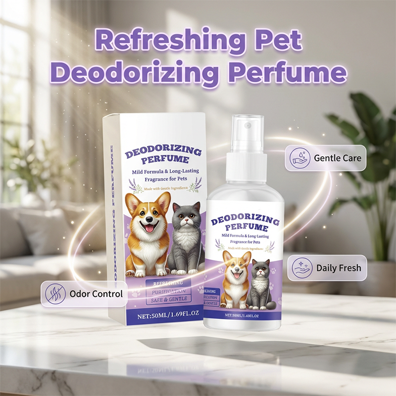 🌸 Fragrant, deodorizing spray for pets