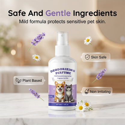 🌸 Fragrant, deodorizing spray for pets