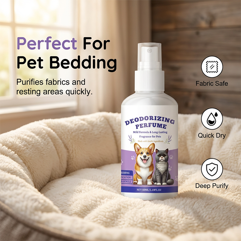 🌸 Fragrant, deodorizing spray for pets