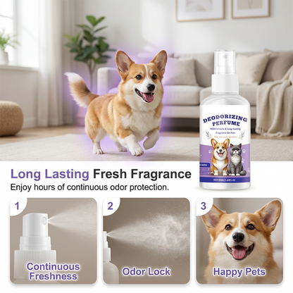 🌸 Fragrant, deodorizing spray for pets