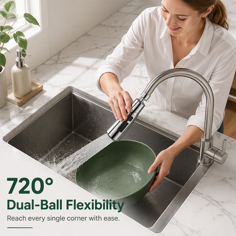⏳🔥LIMITED-TIME 49% OFF! ⏰Universal Rotating Kitchen Faucet Nozzle