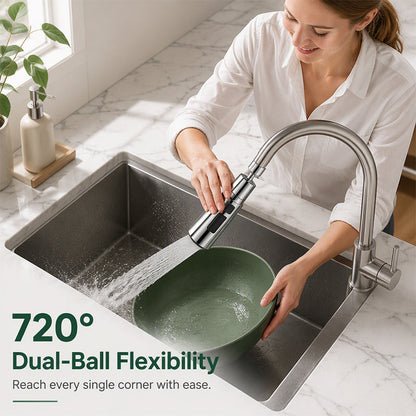 ⏳🔥LIMITED-TIME 49% OFF! ⏰Universal Rotating Kitchen Faucet Nozzle