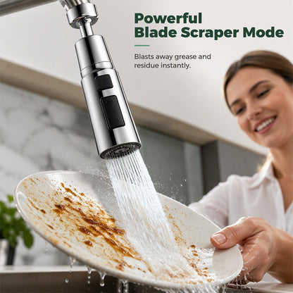 ⏳🔥LIMITED-TIME 49% OFF! ⏰Universal Rotating Kitchen Faucet Nozzle