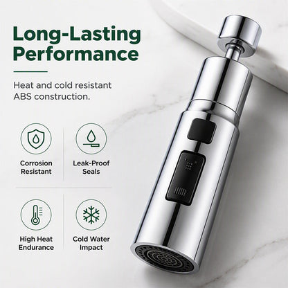 ⏳🔥LIMITED-TIME 49% OFF! ⏰Universal Rotating Kitchen Faucet Nozzle