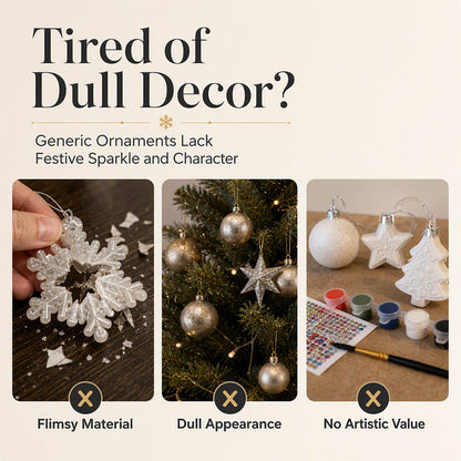 🎄48% OFF! 5D DIY Christmas Ornament – Sparkling Beads & Acrylic, 3D Glow, Easy to Make. Perfect for the Tree, Window & Gifts! ✨🎁