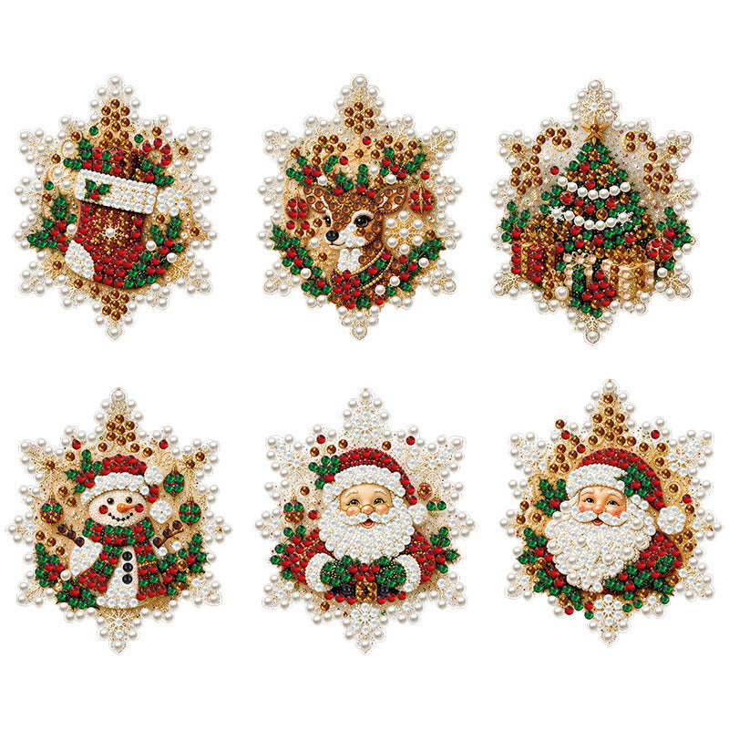 🎄48% OFF! 5D DIY Christmas Ornament – Sparkling Beads & Acrylic, 3D Glow, Easy to Make. Perfect for the Tree, Window & Gifts! ✨🎁